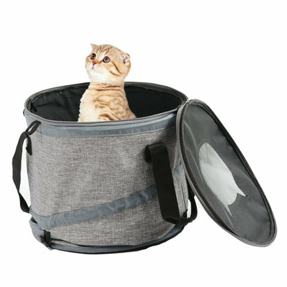 Multifunctional Cat Litter Foldable Pet Bag Cat Tunnel Kennel Four Sea