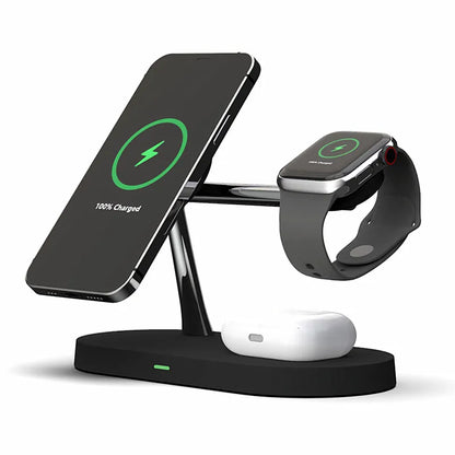 5-in-1 Magnetic Wireless Charging Stand (15W)