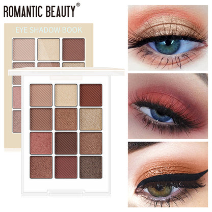 Romantic Beauty Makeup For Eye Ins Hot Sale Eye Shadow Disk 12 Color E