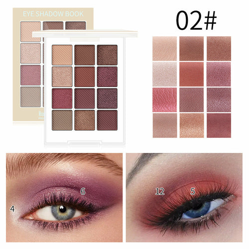 Romantic Beauty Makeup For Eye Ins Hot Sale Eye Shadow Disk 12 Color E