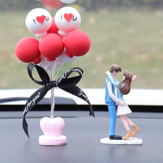 Car Decoration Dashboard Cute Couple