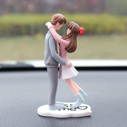 Car Decoration Dashboard Cute Couple