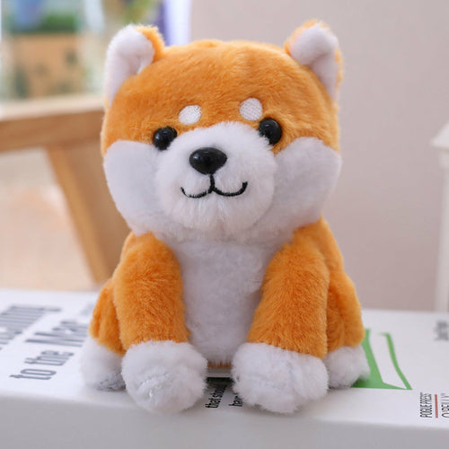 Cute Speak Talking Sound Record Talking Shiba Inu Mimicry Pet Plush To