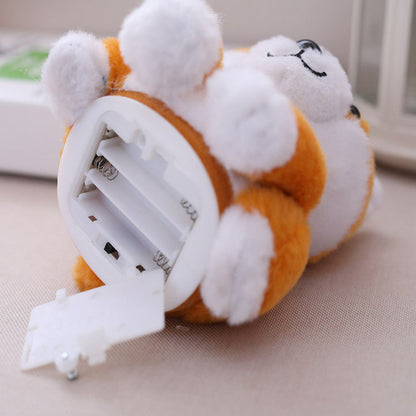 Cute Speak Talking Sound Record Talking Shiba Inu Mimicry Pet Plush To