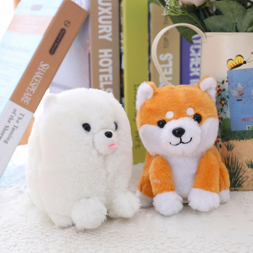 Cute Speak Talking Sound Record Talking Shiba Inu Mimicry Pet Plush To