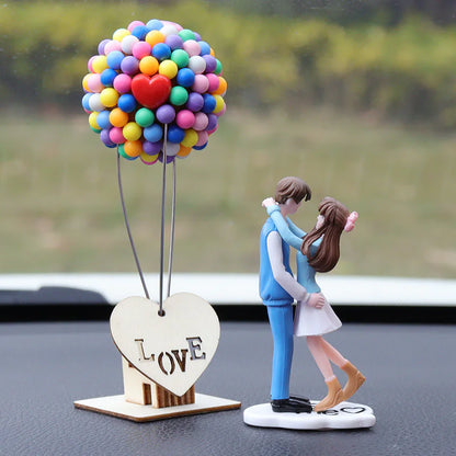 Car Decoration Dashboard Cute Couple