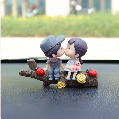 Couple-Themed Car Console Ornaments