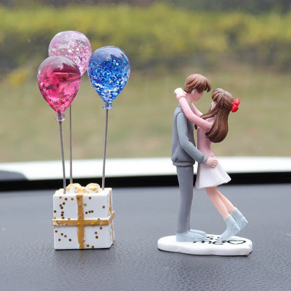 Car Decoration Dashboard Cute Couple