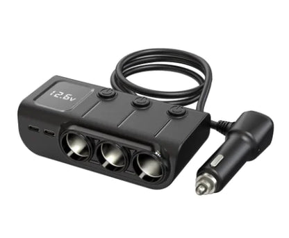 3-Port USB Car Charger