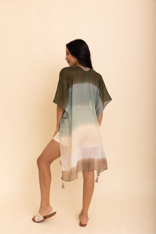 Summer Multi Gradient Kimono