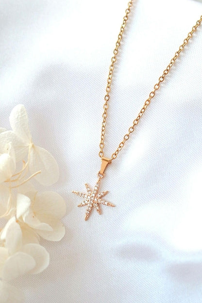 24 Karat Polaris Star Necklace