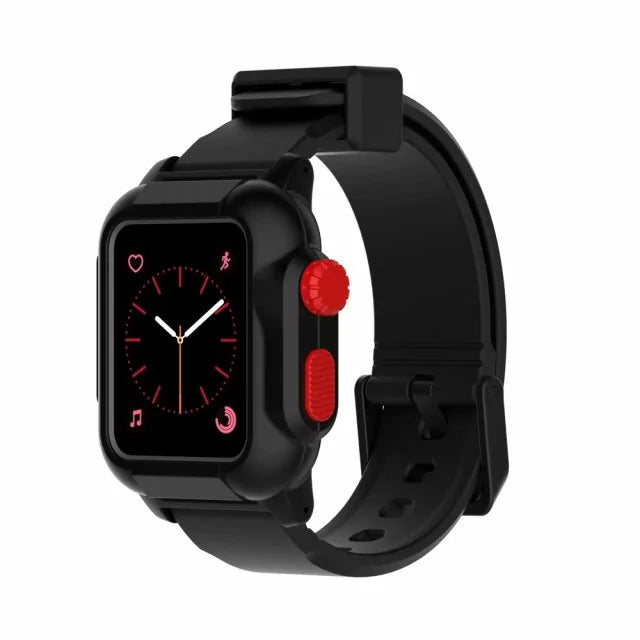 Waterproof Case And Strap Watch