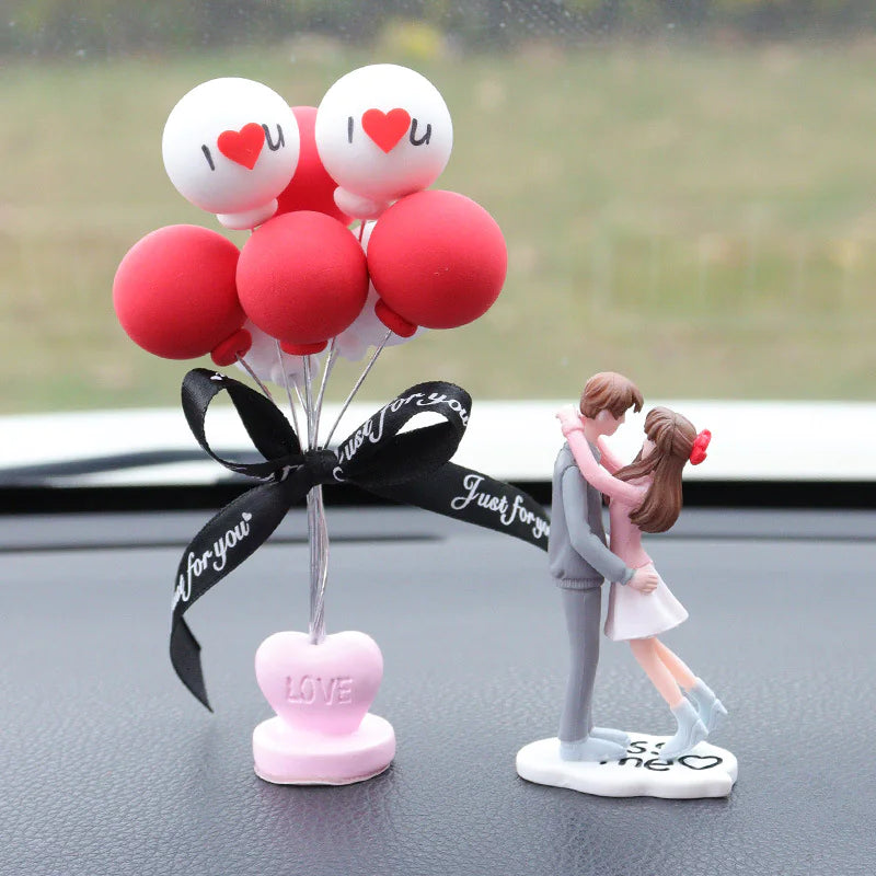 Car Decoration Dashboard Cute Couple