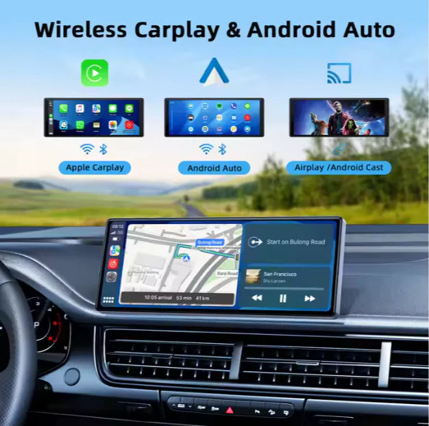 Wireless 9.3 inches Car Play