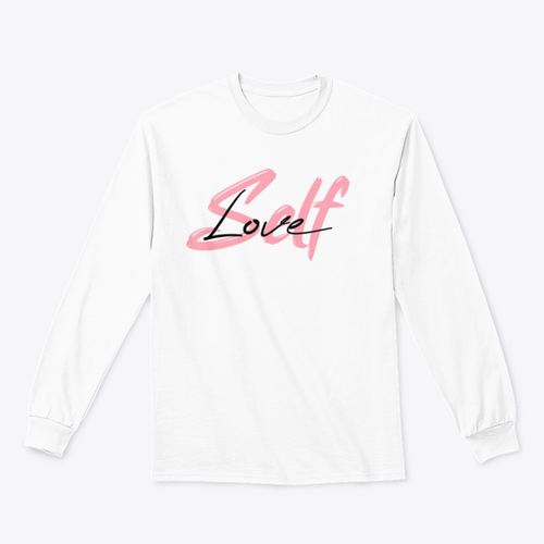 Self-Love Requires Bravery Modern Calligraphy Design for Sweatshirt