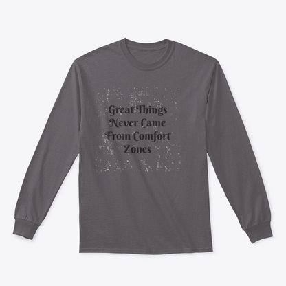 Great Things Never Came From Comfort Zones Vintage Design for