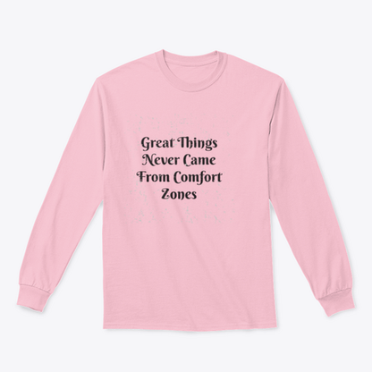 Great Things Never Came From Comfort Zones Vintage Design for