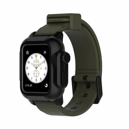 Waterproof Case And Strap Watch